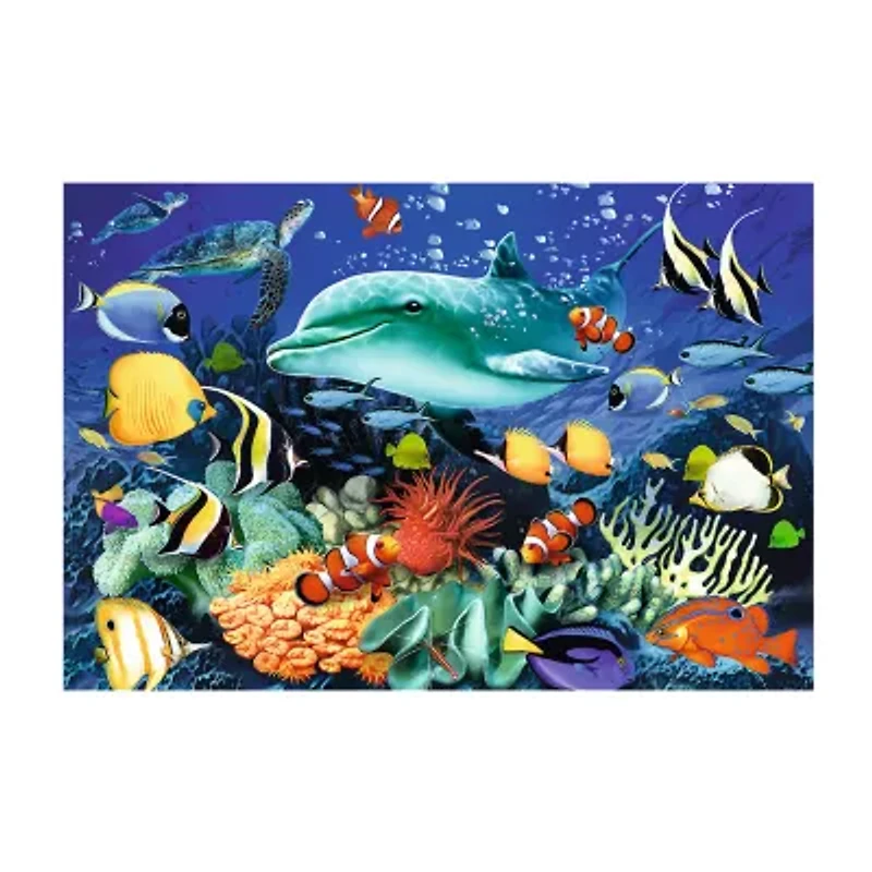 Trefl Puzzles - 501 Piece Wood Sea Life 501-pc. Puzzle