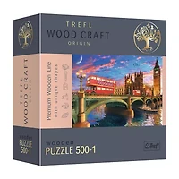 Trefl Puzzles - 501 Piece Wood Big Ben London 501-pc. Puzzle