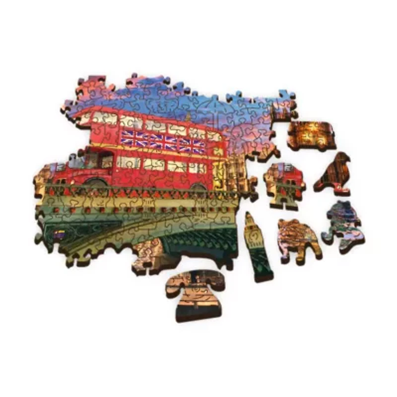 Trefl Puzzles - 501 Piece Wood Big Ben London 501-pc. Puzzle