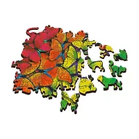 Trefl Puzzles - 501 Piece Wood Rainbow Butterflies 501-pc. Puzzle