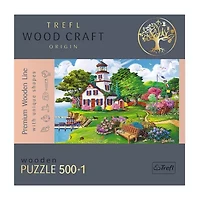 Trefl Puzzles - 501 Piece Wood Summer Haven 501-pc. Puzzle