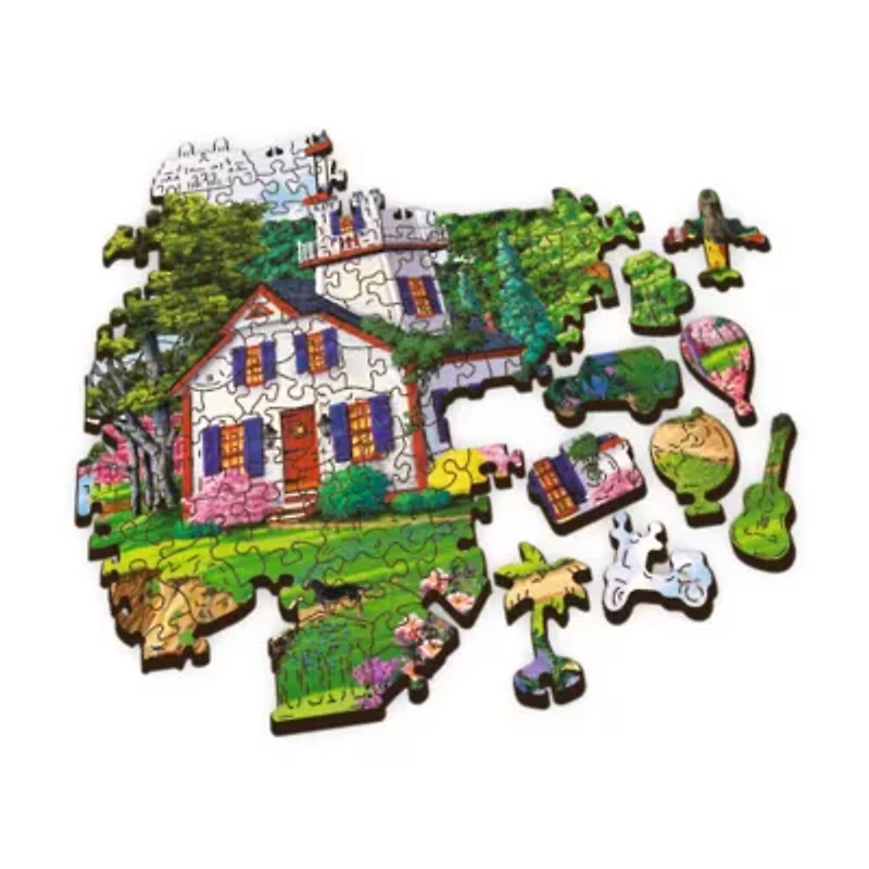 Trefl Puzzles - 501 Piece Wood Summer Haven 501-pc. Puzzle
