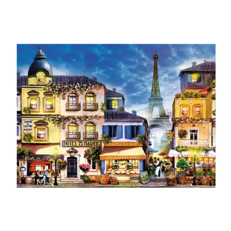 Trefl Puzzles - 1000 Piece Wood French Alley 1000-pc. Puzzle