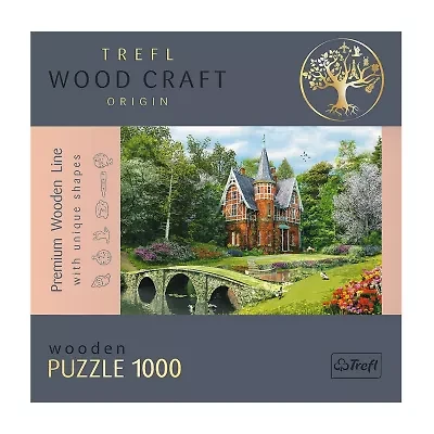 Trefl Puzzles - 1000 Piece Wood Victorian House 1000-pc. Puzzle