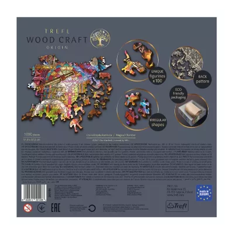 Trefl Puzzles - 1000 Piecewood Magical Chamber 1000-pc. Puzzle