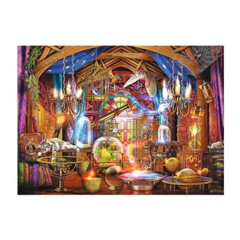 Trefl Puzzles - 1000 Piecewood Magical Chamber 1000-pc. Puzzle