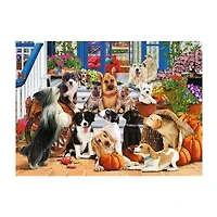 Trefl Puzzles - 1000 Piece Wood Doggy Friendship 1000-pc. Puzzle