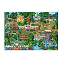 Trefl Puzzles - 1000 Piece Wood France Places 1000-pc. Puzzle
