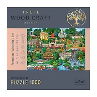 Trefl Puzzles - 1000 Piece Wood France Places 1000-pc. Puzzle
