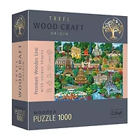 Trefl Puzzles - 1000 Piece Wood France Places 1000-pc. Puzzle