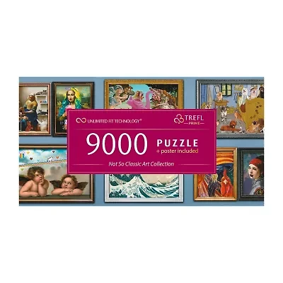 Trefl Puzzles - 9000 Piece Not So Classic Art 9000-pc. Puzzle