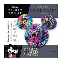 Trefl Puzzles - 500+5 Piece Wood Disney Mickey Mouse Mickey Mouse 505-pc. Puzzle