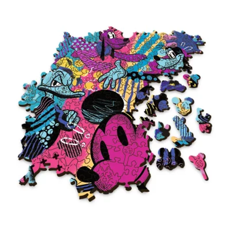 Trefl Puzzles - 500+5 Piece Wood Disney Mickey Mouse Mickey Mouse 505-pc. Puzzle