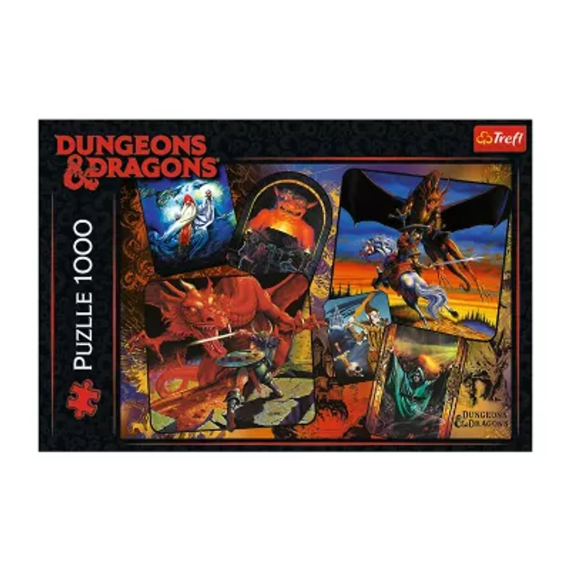 Trefl Puzzles - 1000 Piece Dungeon & Dragons Origin 1000-pc. Puzzle