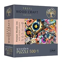Trefl Puzzles - 500+1 Piece Wood In The World Of Music 501-pc. Puzzle