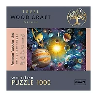 Trefl Puzzles - 1000 Piece Wood Solar System 1000-pc. Puzzle