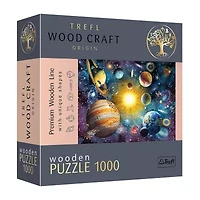 Trefl Puzzles - 1000 Piece Wood Solar System 1000-pc. Puzzle