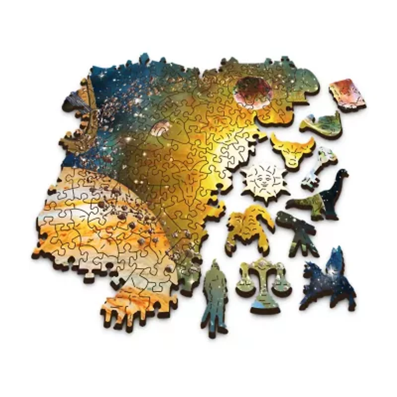 Trefl Puzzles - 1000 Piece Wood Solar System 1000-pc. Puzzle