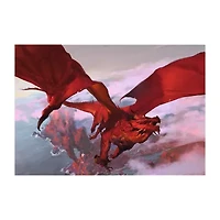 Trefl Puzzles - 500+1 Piece Wood Ancient Red Dragon 501-pc. Puzzle