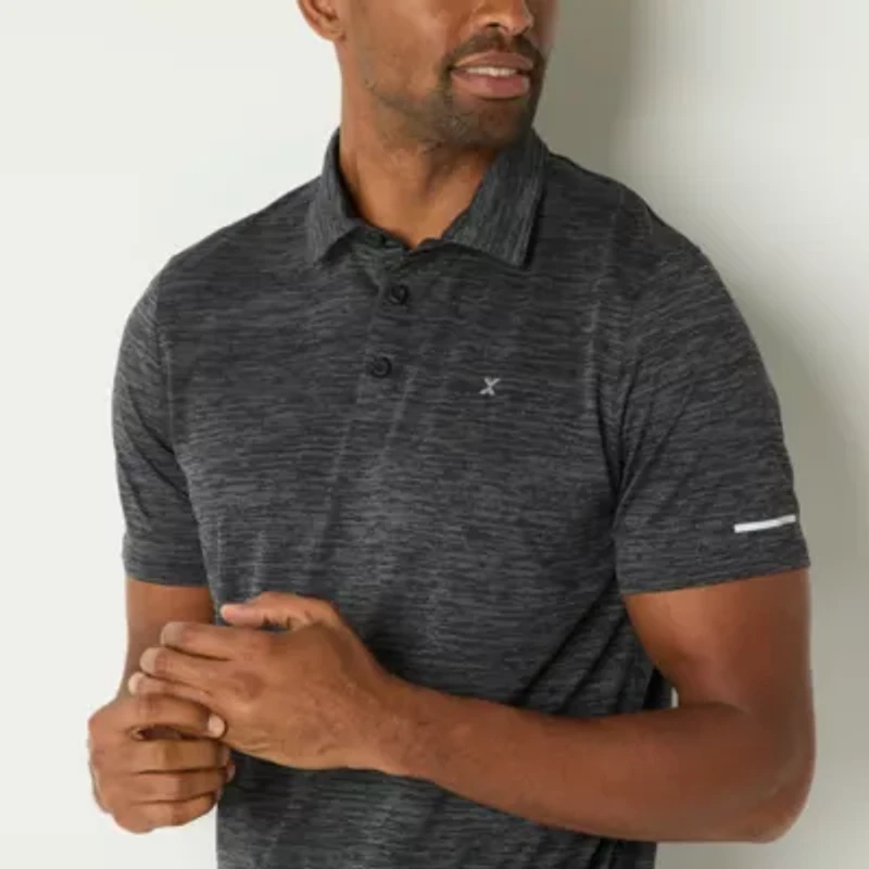 Xersion EverAir Mens Regular Fit Dri Short Sleeve Polo Shirt