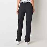 Liz Claiborne Audra Tailored Womens Adaptive Easy-on + Easy-off Straight Mid Rise Trouser