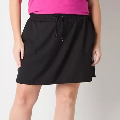 St. John's Bay Womens Mid Rise Plus Skort
