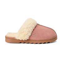 Dearfoams Womens Memory Foam Slip-On Slippers