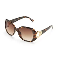 Liz Claiborne Shelley Womens Square Sunglasses