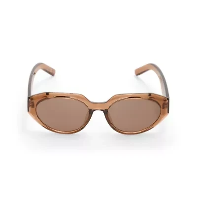 Liz Claiborne Maycee Womens Rectangular Sunglasses