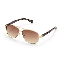Liz Claiborne Mariner Round Womens Sunglasses