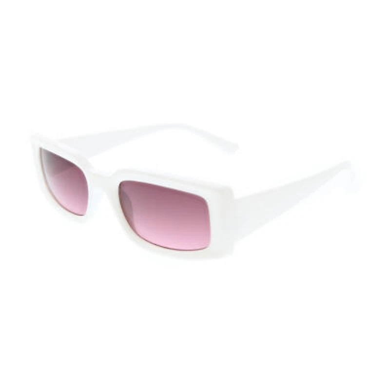 BCBGeneration Midsize Womens Uv Protection Rectangular Sunglasses