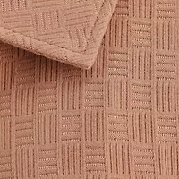 Haggar Knit Jacquard Mens Short Sleeve Regular Fit Button-Down Shirt