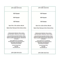 Donna Sharp Blue Diamond Coastal 2-pc. Square Throw Pillow