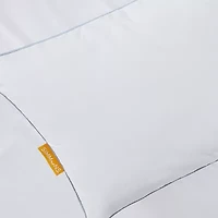 Simmons Dual Action Cooling Knit 2 Pack Medium Density Bed Pillow