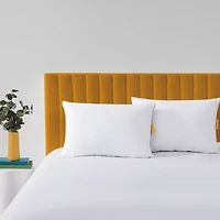 Simmons Dual Action Cooling Knit 2 Pack Medium Density Bed Pillow