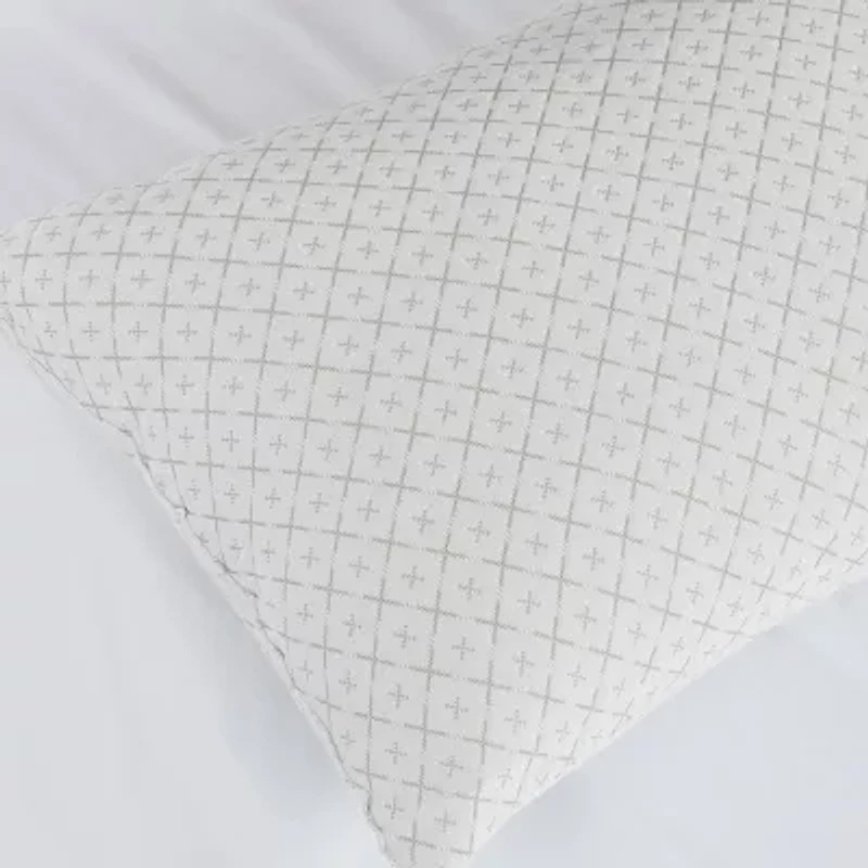 London Fog Rayon From Bamboo Knit 2 Pack Medium Density Bed Pillow