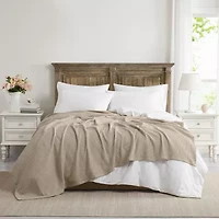 The Farmhouse By Rachel Ashwell Waffle Cotton Blanket