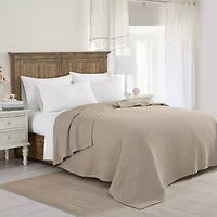 The Farmhouse By Rachel Ashwell Waffle Cotton Blanket