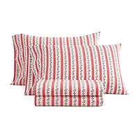 Martha Stewart Rose Ribbon Sheet Set