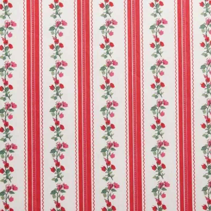 Martha Stewart Rose Ribbon Sheet Set