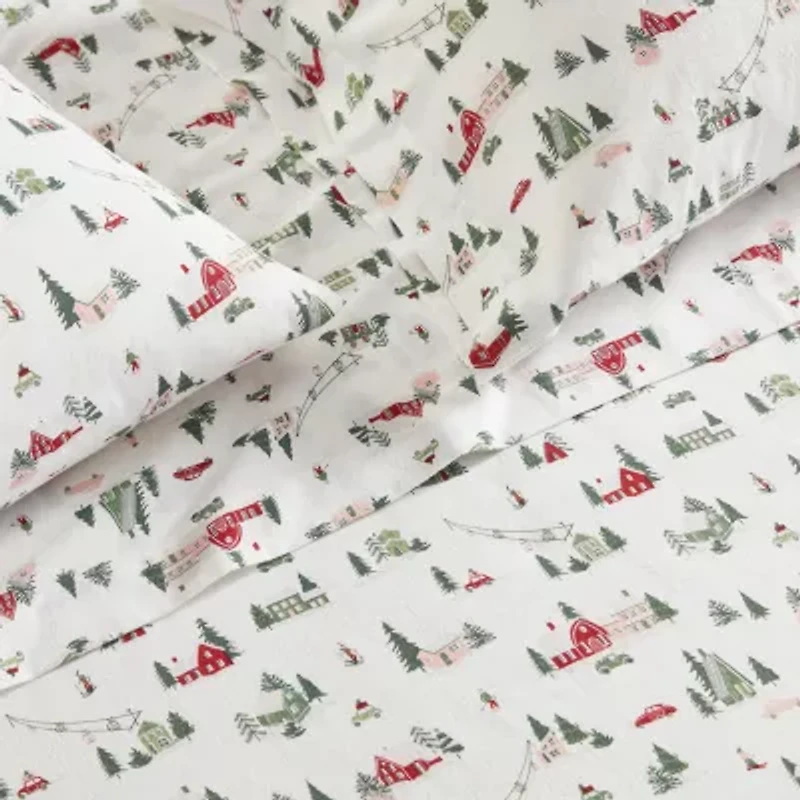 Martha Stewart Ski Village Sheet Set
