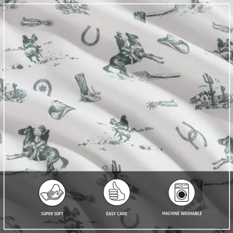 Wrangler Cowboy Rodeo Sheet Set