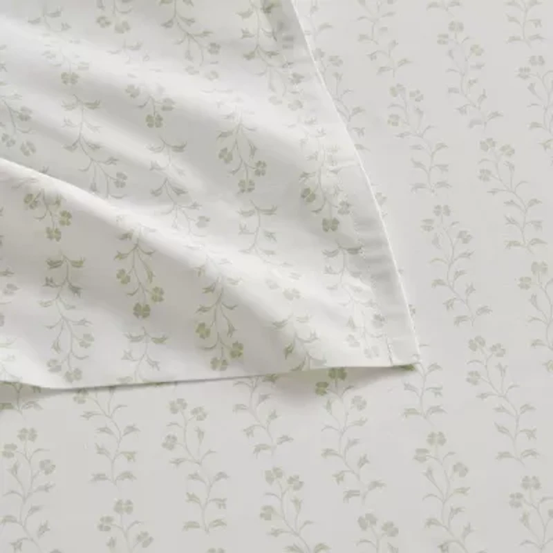 Martha Stewart Ditsy Vine Sheet Set