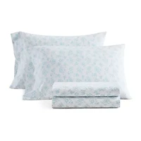 Martha Stewart Core Floral Sheet Set