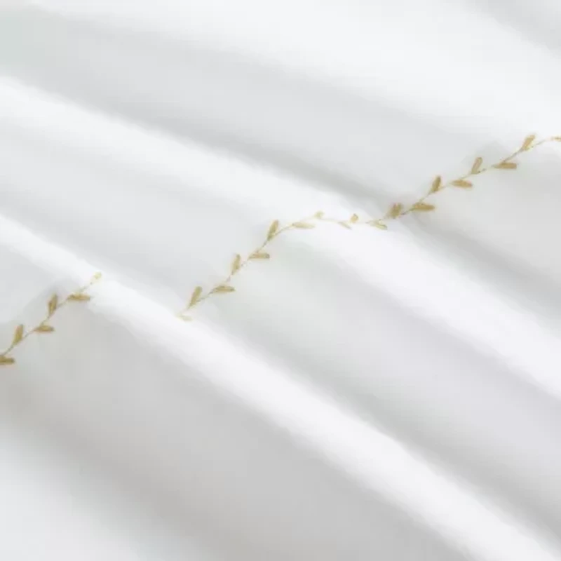 Martha Stewart Lilly Pond Leaf Sheet Set