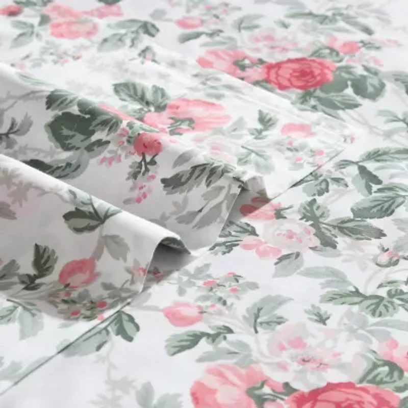 Laura Ashley Bettinas Blooms 300tc Sheet Set