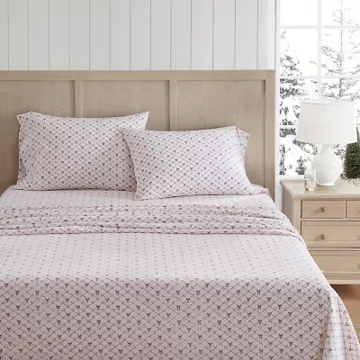 Martha Stewart Holiday Bows Sheet Set
