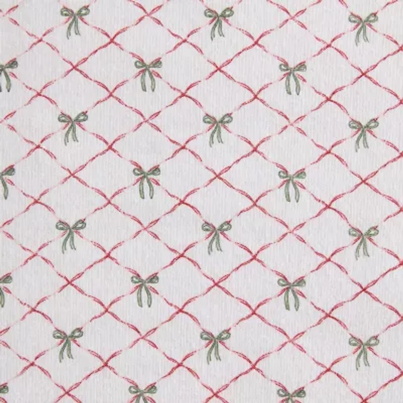 Martha Stewart Holiday Bows Sheet Set