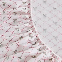 Martha Stewart Holiday Bows Sheet Set