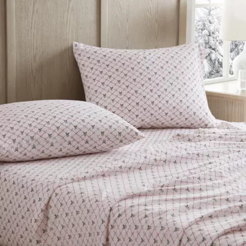 Martha Stewart Holiday Bows Sheet Set